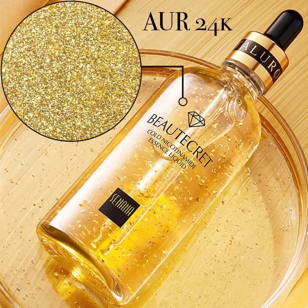 Ser Antirid cu Foite Aur 24K & Acid Hialuronic