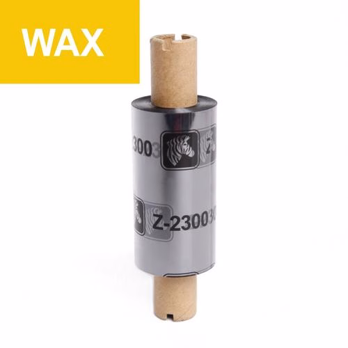 Ribon Zebra 2300, 64 x 74mm, Negru